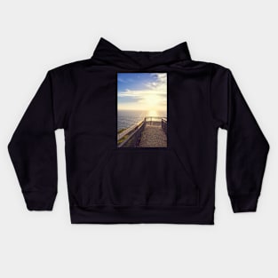 Morning Walk Byron Bay Kids Hoodie